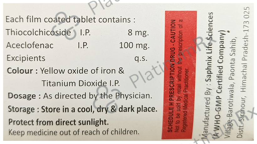 Nevarid TH 8 Tablet