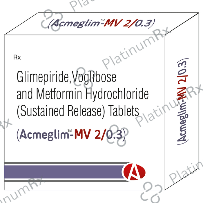 Acmeglim-MV 2/0.3 Tablet SR