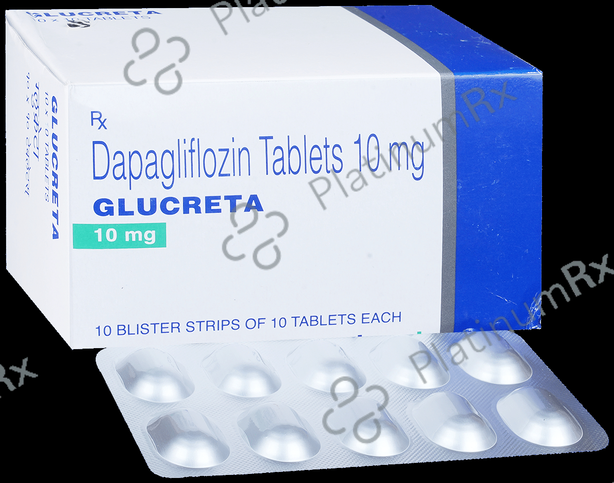 Glucreta 10mg Tablet 10s