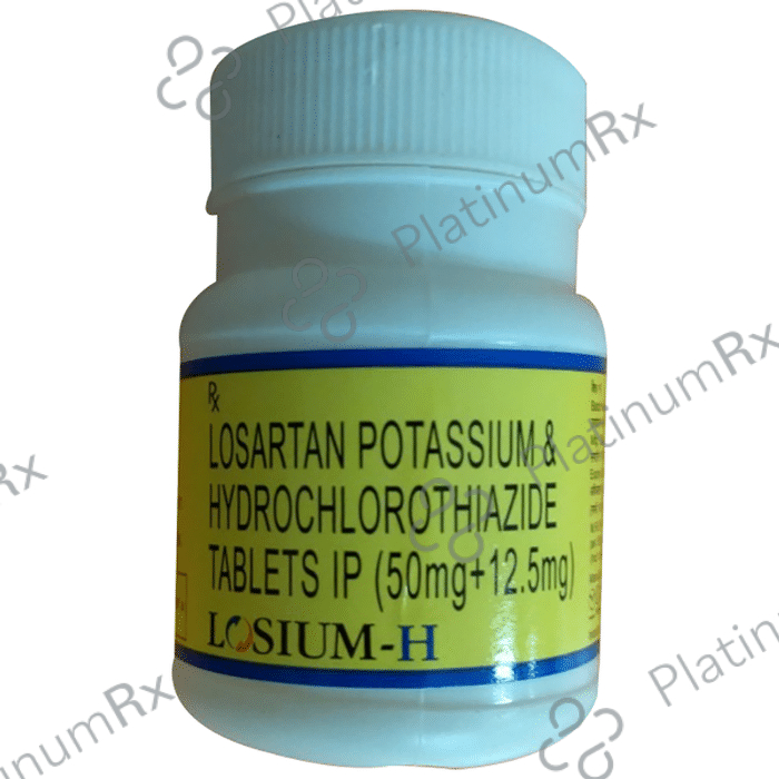 Losium H 12.5/50mg Tablet 30s