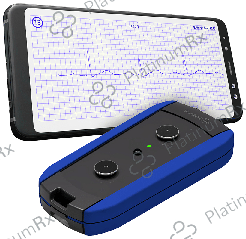 Agatsa SanketLife Pro+ Pocket ECG Machine - 12 Lead ECG by Touch/Leads - Convertible ECG -