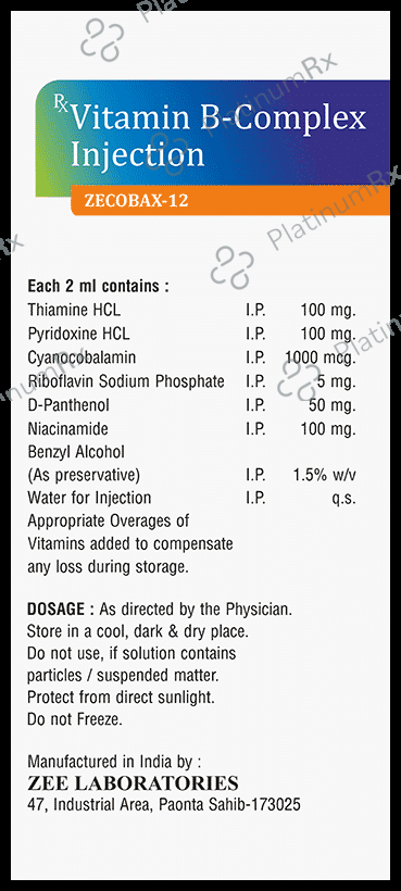 Zecobax 12 Injection