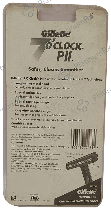 Gillette 7 O' Clock PII Razor