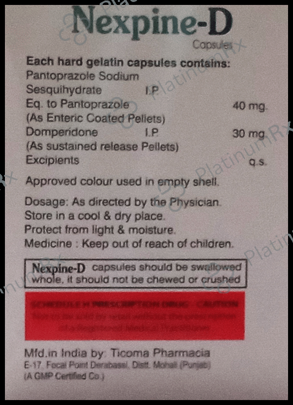 Nexpine-D Capsule SR