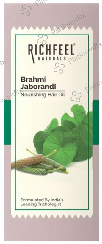 Richfeel Naturals Brahmi Jaborandi Nourishing Hair Oil 80 ml