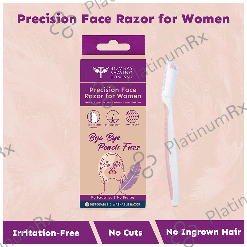Bombay Shaving Company Precision Face Razor for Women 1 Unit