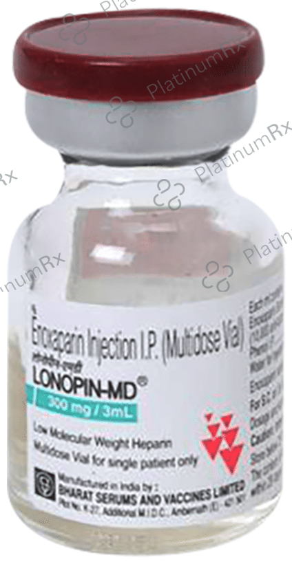 Lonopin MD 300mg Injection