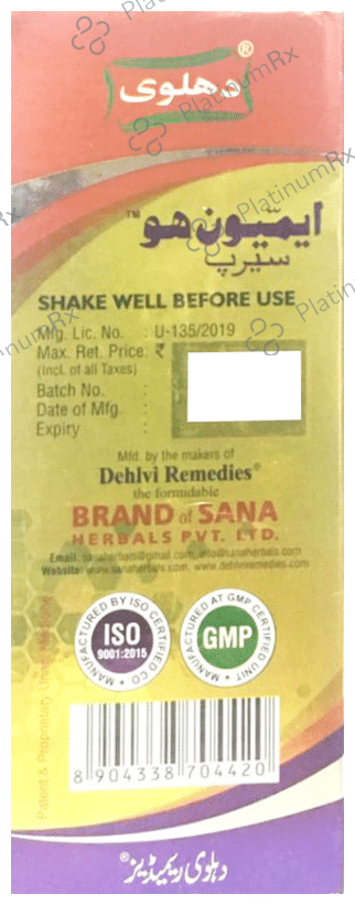 Dehlvi Immunha Syrup
