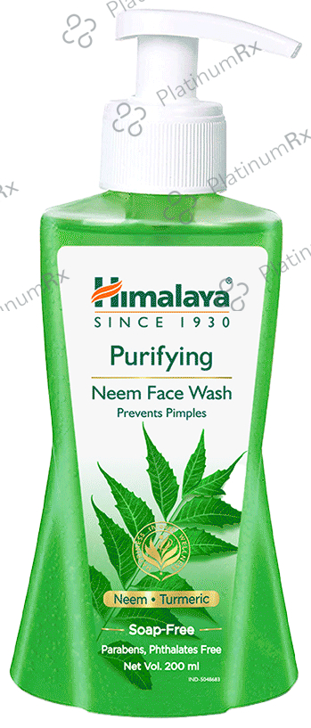 Himalaya Herbals Purifying Neem Face Wash 200ml