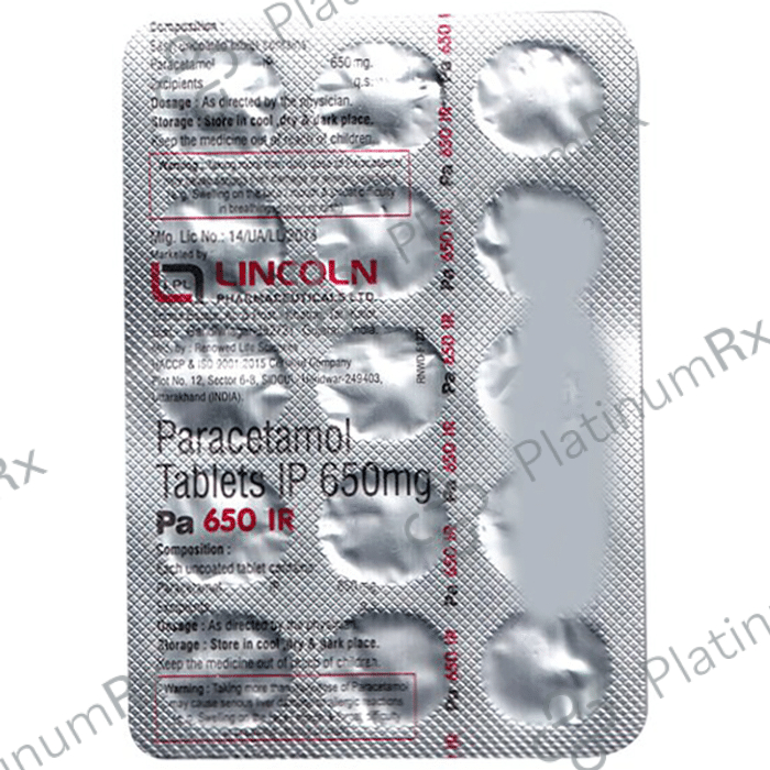 PA 650mg Tablet