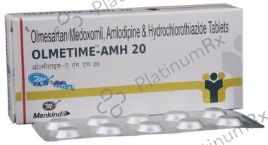 Olmetime AMH 5/12.5/20mg Tablet 10s
