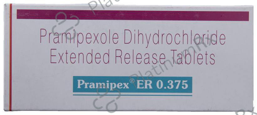 Pramipex ER 0.375mg Tablet 10s