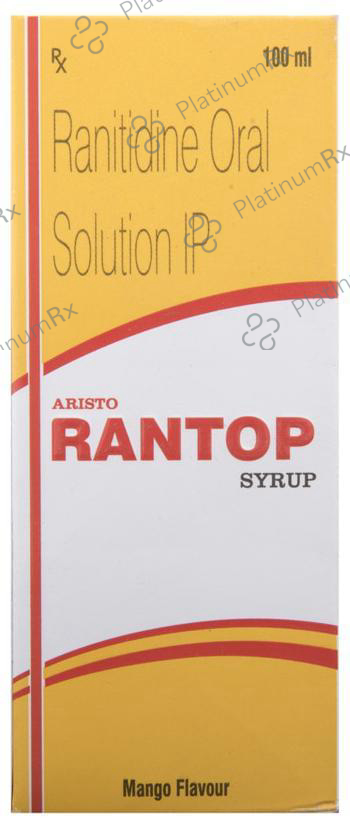 Rantop 75mg Mango Oral Syrup 100ml