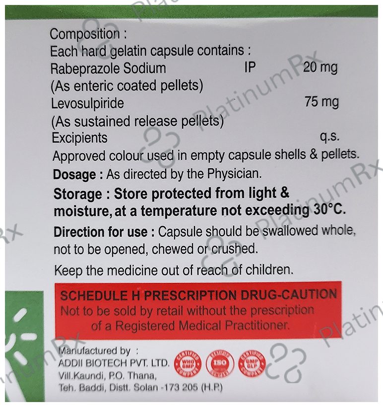 Bep 20 L Capsule SR