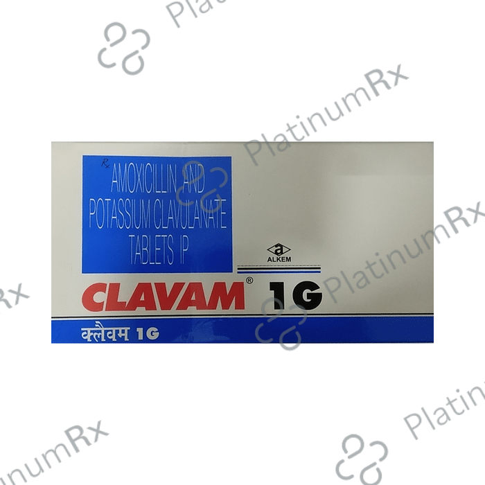 Clavam 1000mg Tablet 10s
