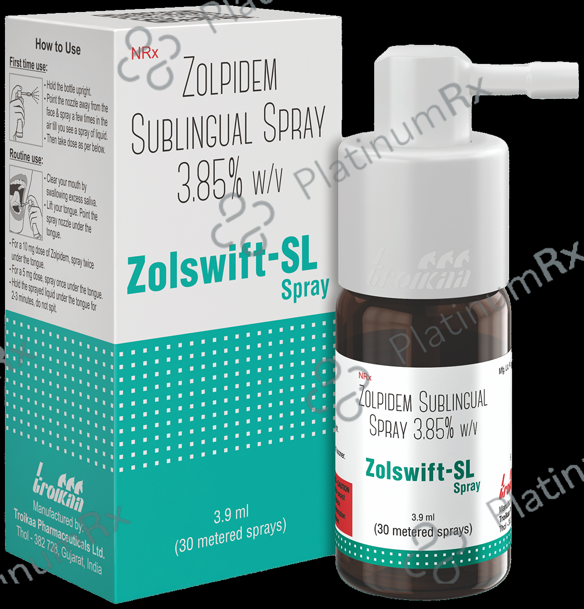 Zolswift Sl Spray 3.9ml