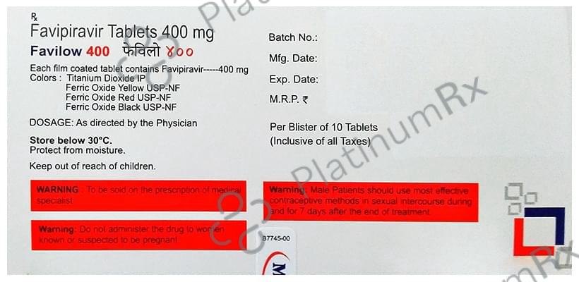 Favilow 400 Tablet