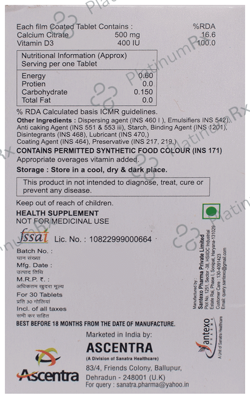 Cal 30 Tablet