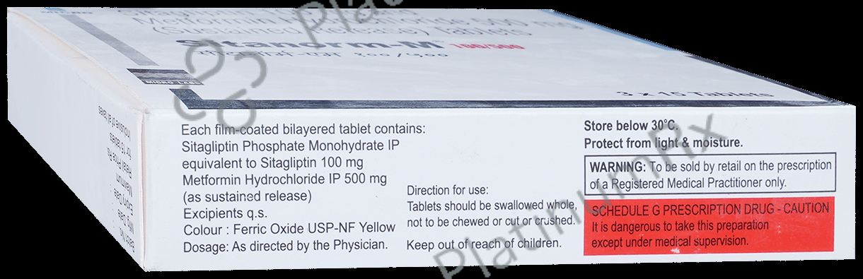 Sitanorm M 100/500mg Tablet 15s