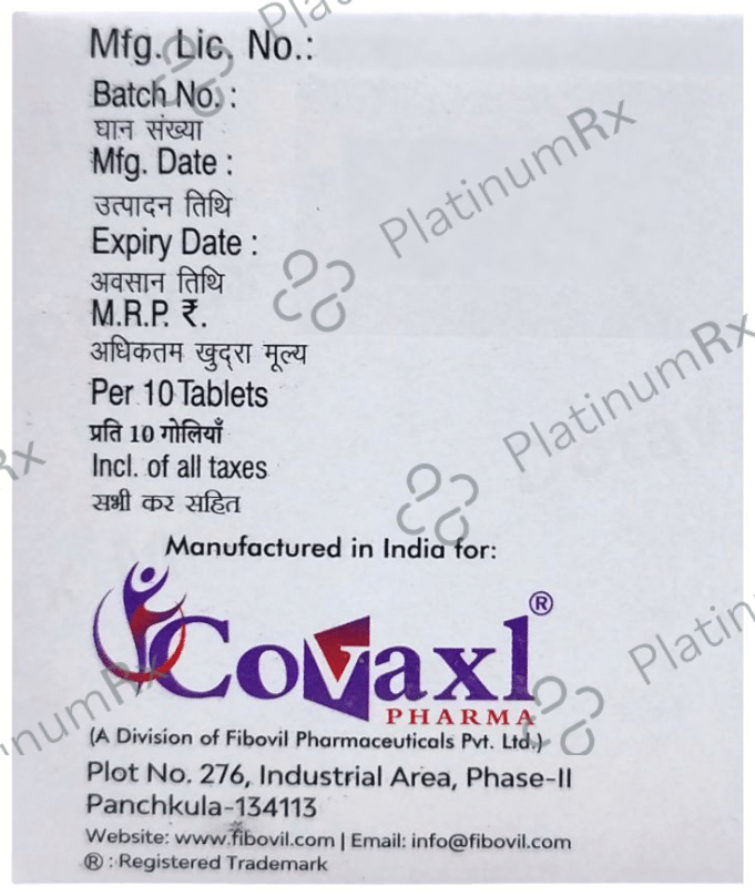 Levovax 500mg Tablet