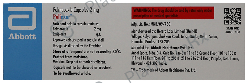 Poliexar 2mg Capsule 10s