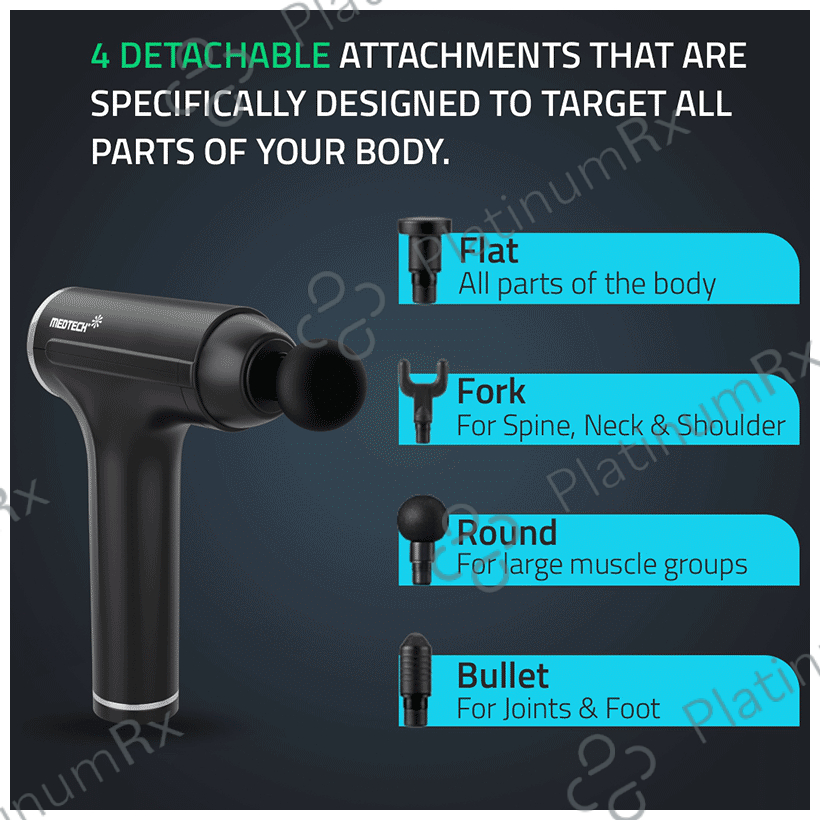 Medtech GMV4 Cordless Full Body Muscle Pain Relief Massager