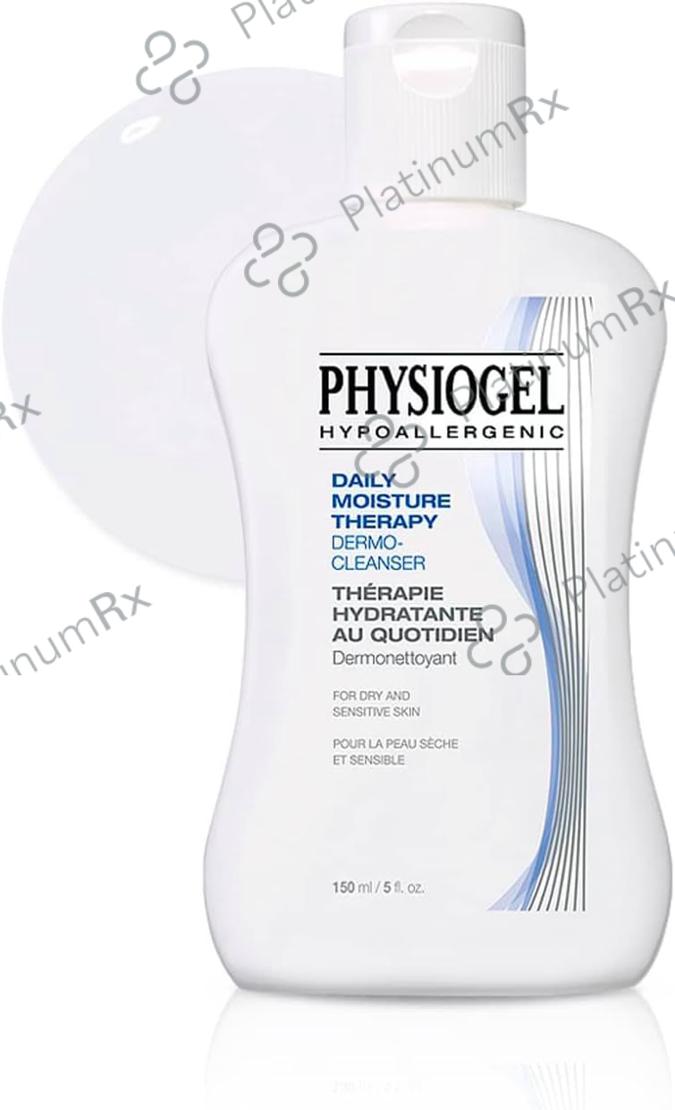 Physiogel Hypoallergenic Daily Moisture Therapy Dermo Cleanser For Dry & Sensitive Skin 150ml