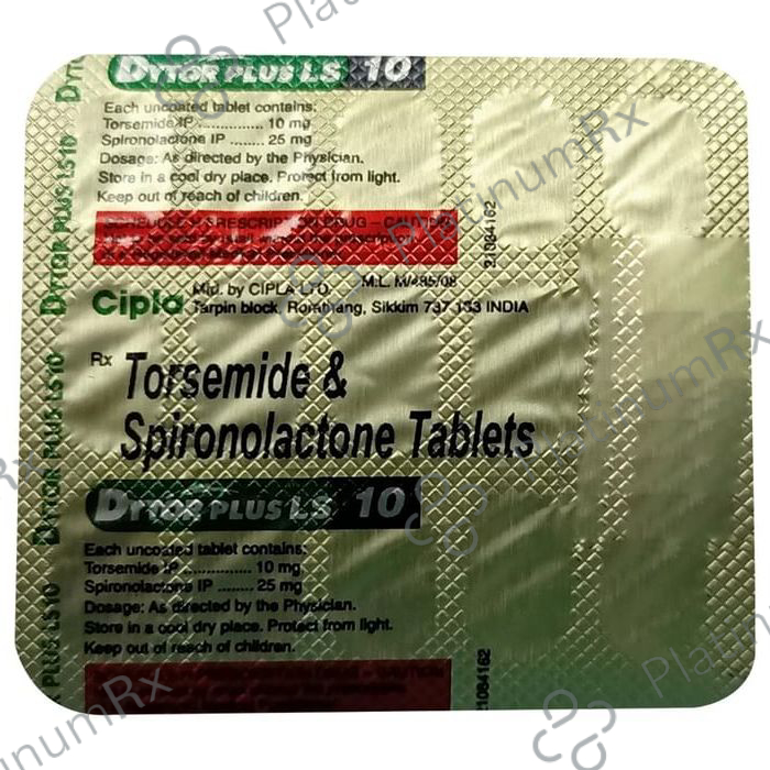 Dytor Plus LS 10/25mg Tablet 15s
