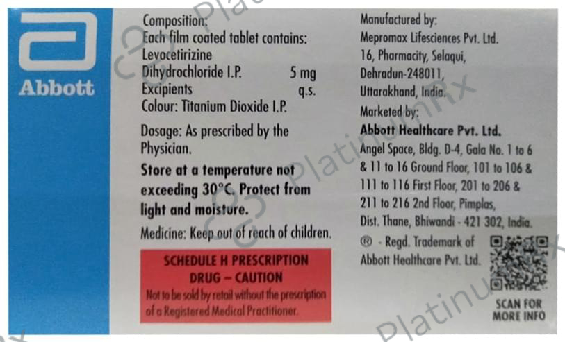 Xevor 5mg Tablet 15s