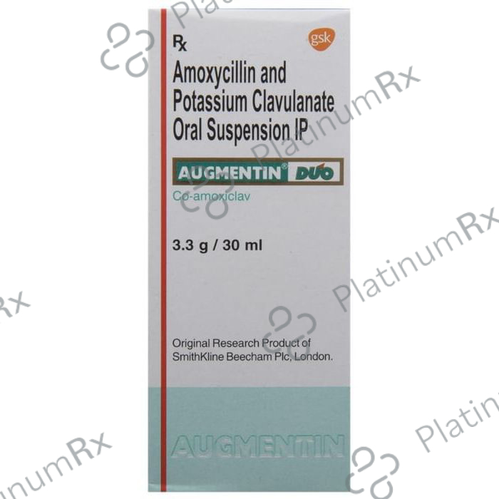 Augmentin Duo 228.5mg Oral Suspension 30ml