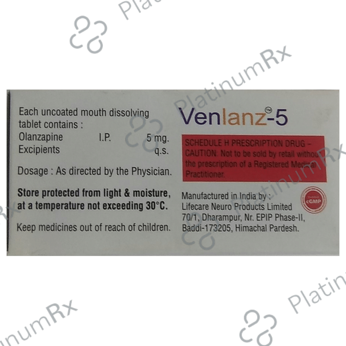 Venlanz 5 Tablet MD