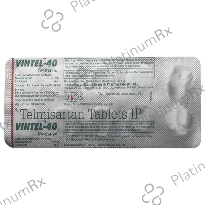 Vintel 40 Tablet 10 Tablet