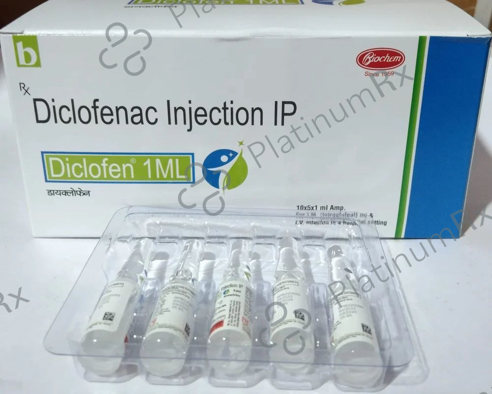 Diclofen 75mg Inj 1ml