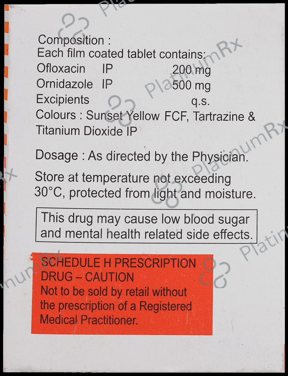 Onoff OZ 200mg/500mg Tablet