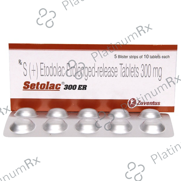 Setolac 300mg Tablet PR 10s