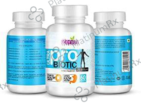 Zenith Nutrition Ultra Probiotic-10, 25 Billion cfu’S Capsule