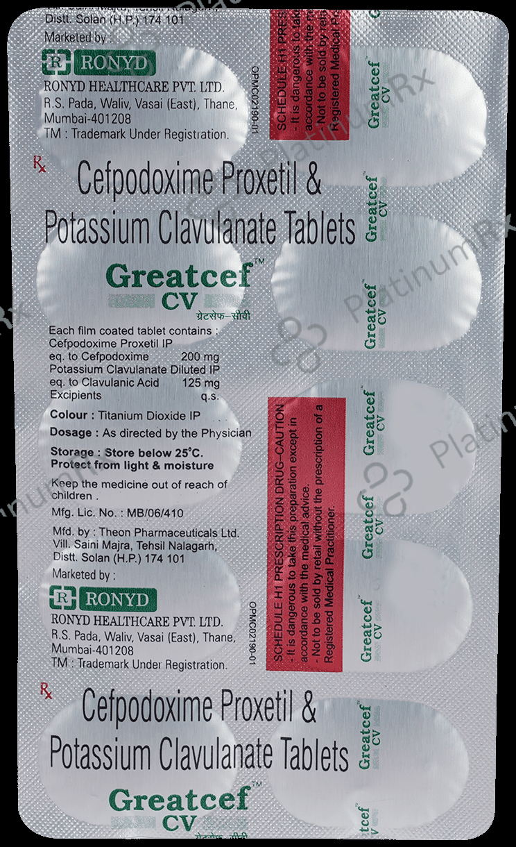 Greatcef CV Tablet
