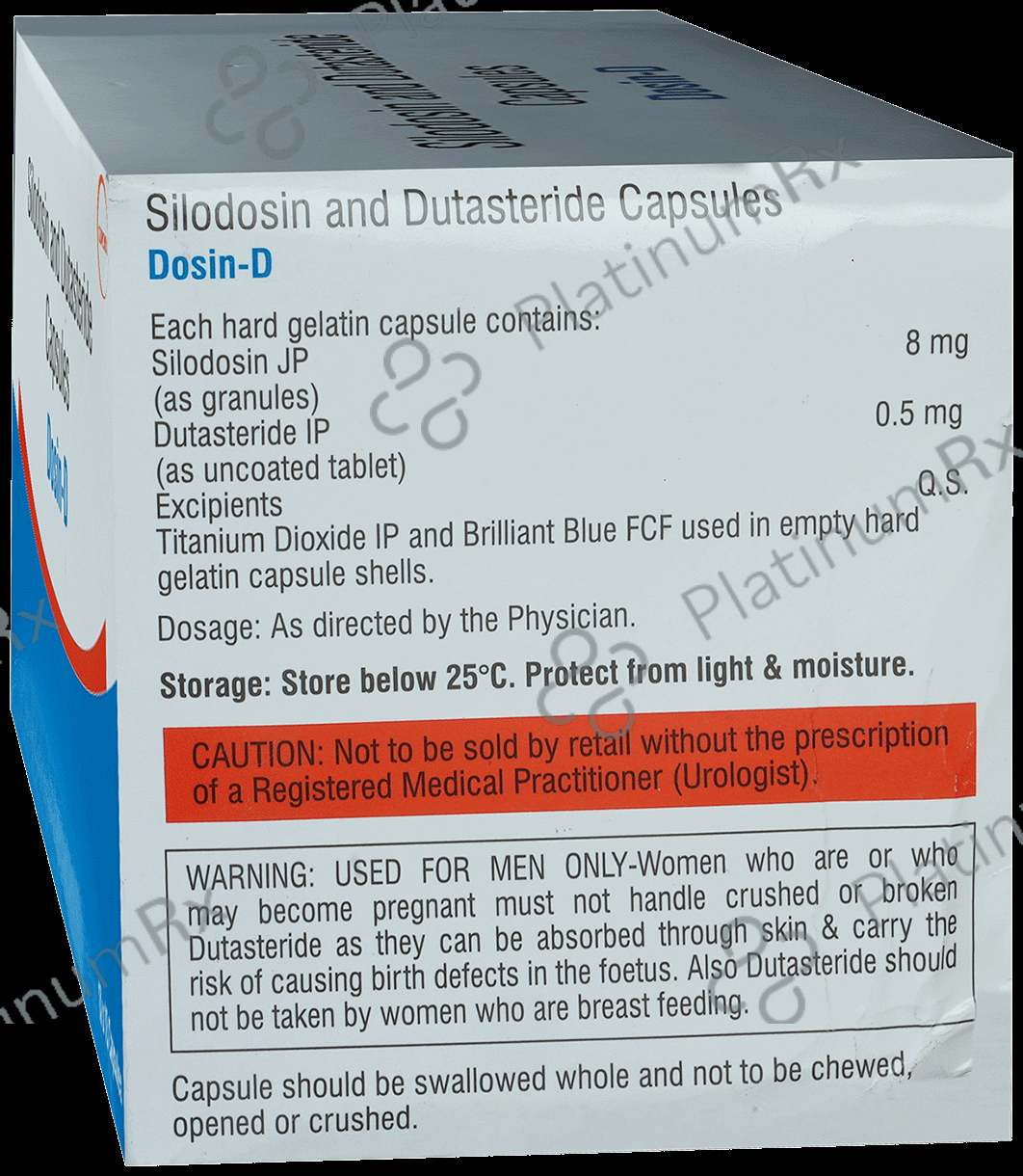 Dosin D 8/0.5mg Capsule 10s