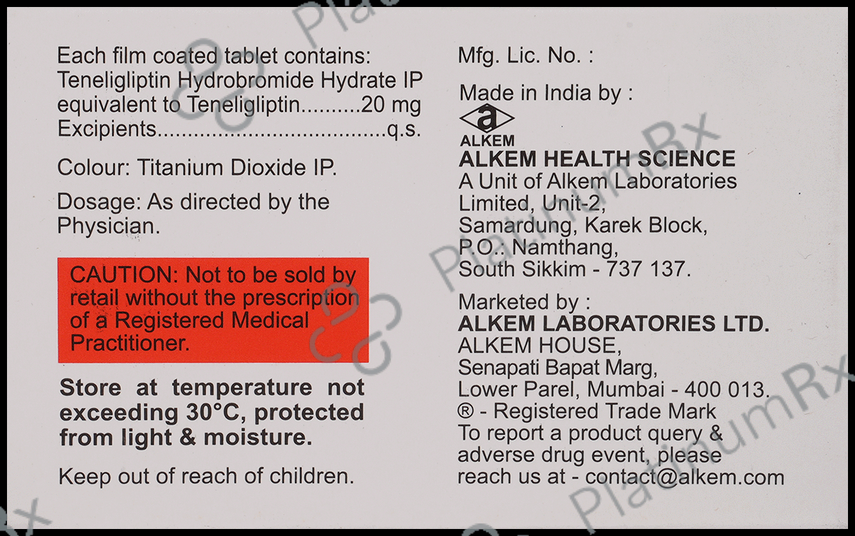 Tegliptin Tablet