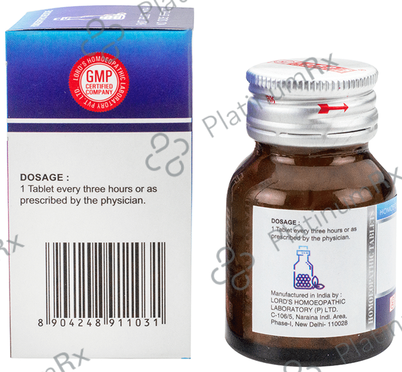 Lord's Zincum Met Trituration Tablet 3X 25 gm