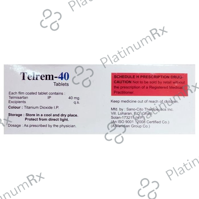 Telrem 40 Tablet