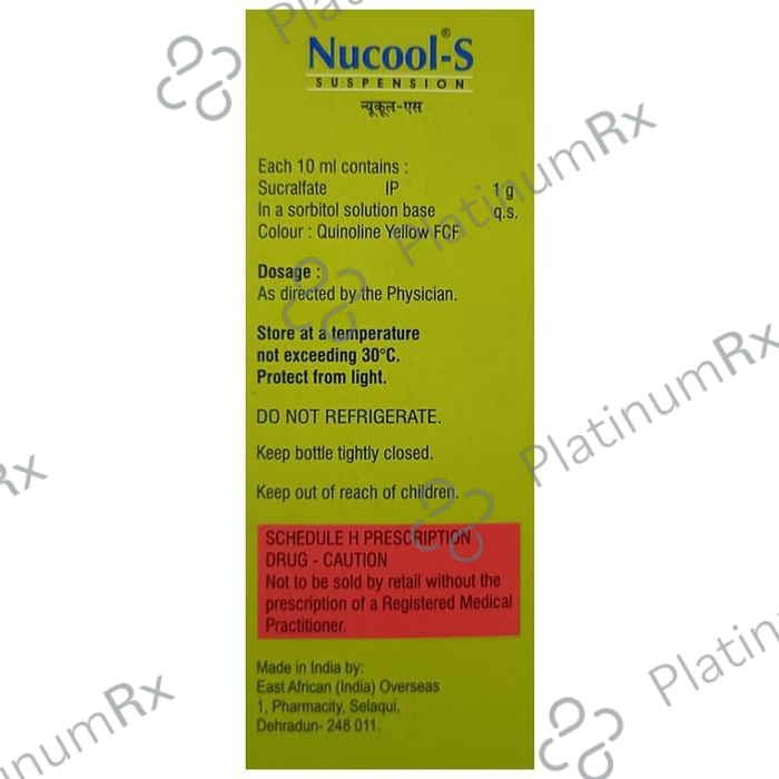 Nucool S 1000mg Suspension