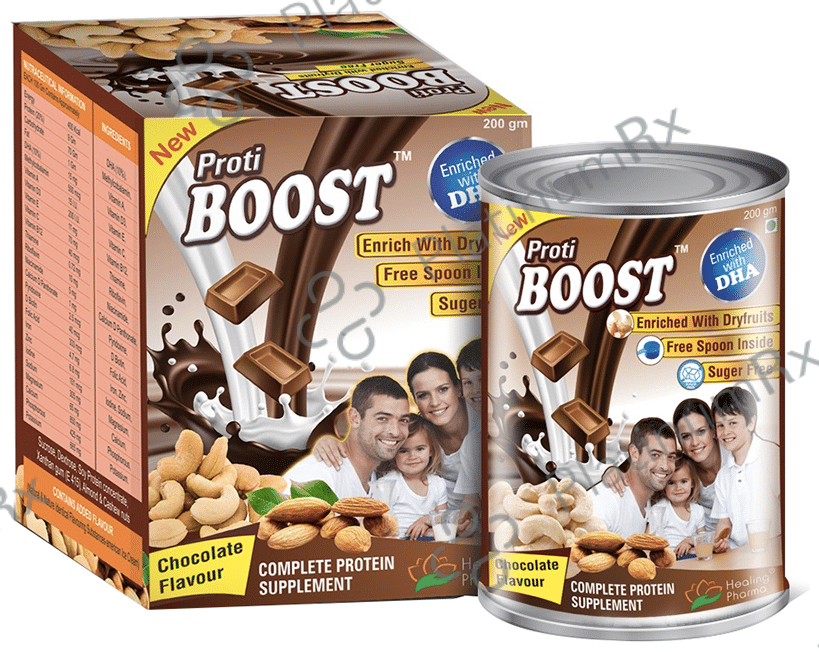 Healing Pharma Proti Boost Powder Chocolate