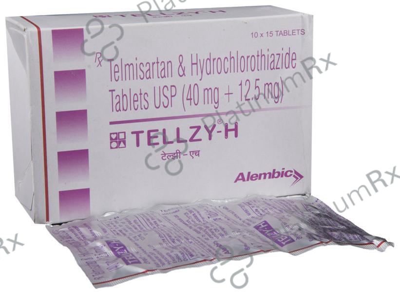 Tellzy H 12.5/40mg Tablet 15s