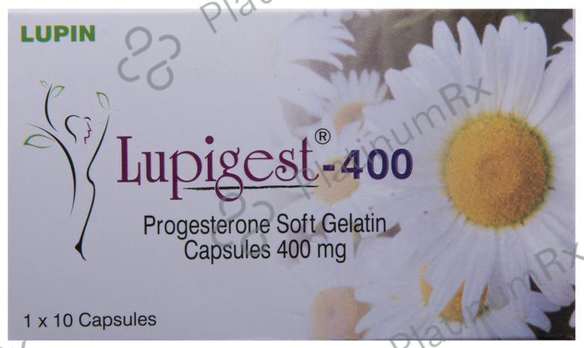 Lupigest 400 Soft Gelatin Capsule