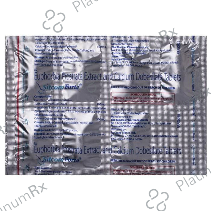 Sitcom Forte 500/100mg Tablet 14s