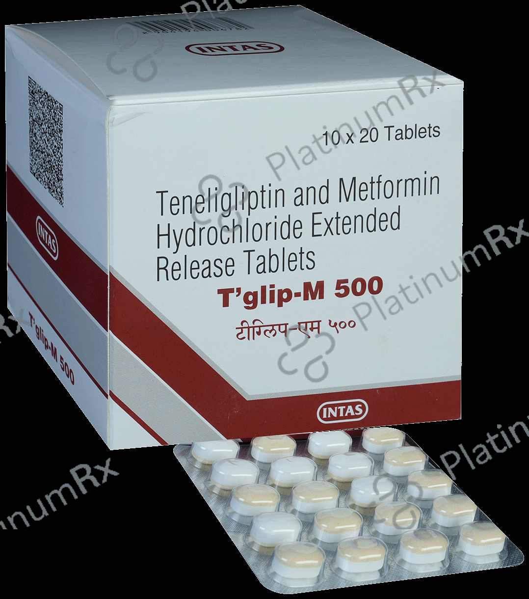 T Glip M 500/20mg Tablet ER 20s