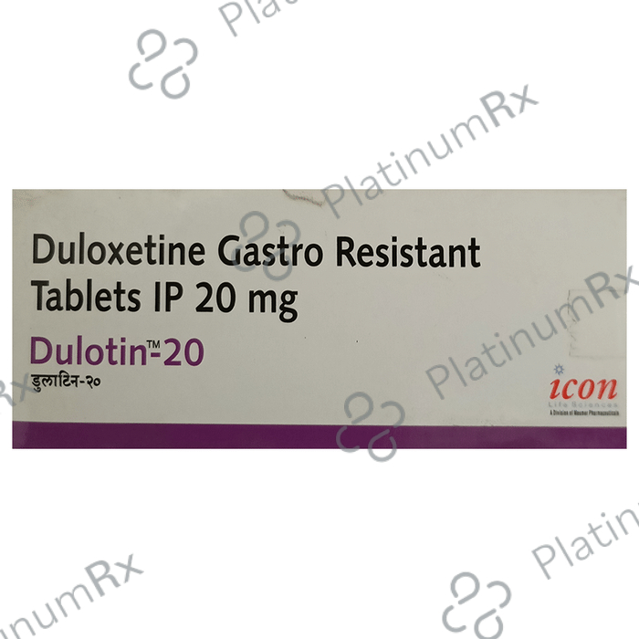 Dulotin 20mg Tablet 10s