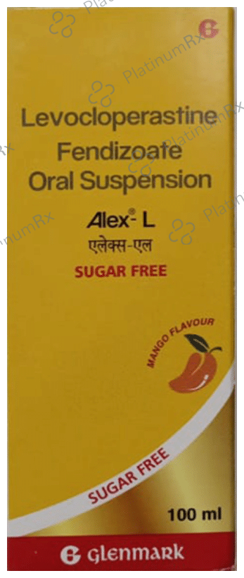 Alex L Cough Syrup Mango 100ml