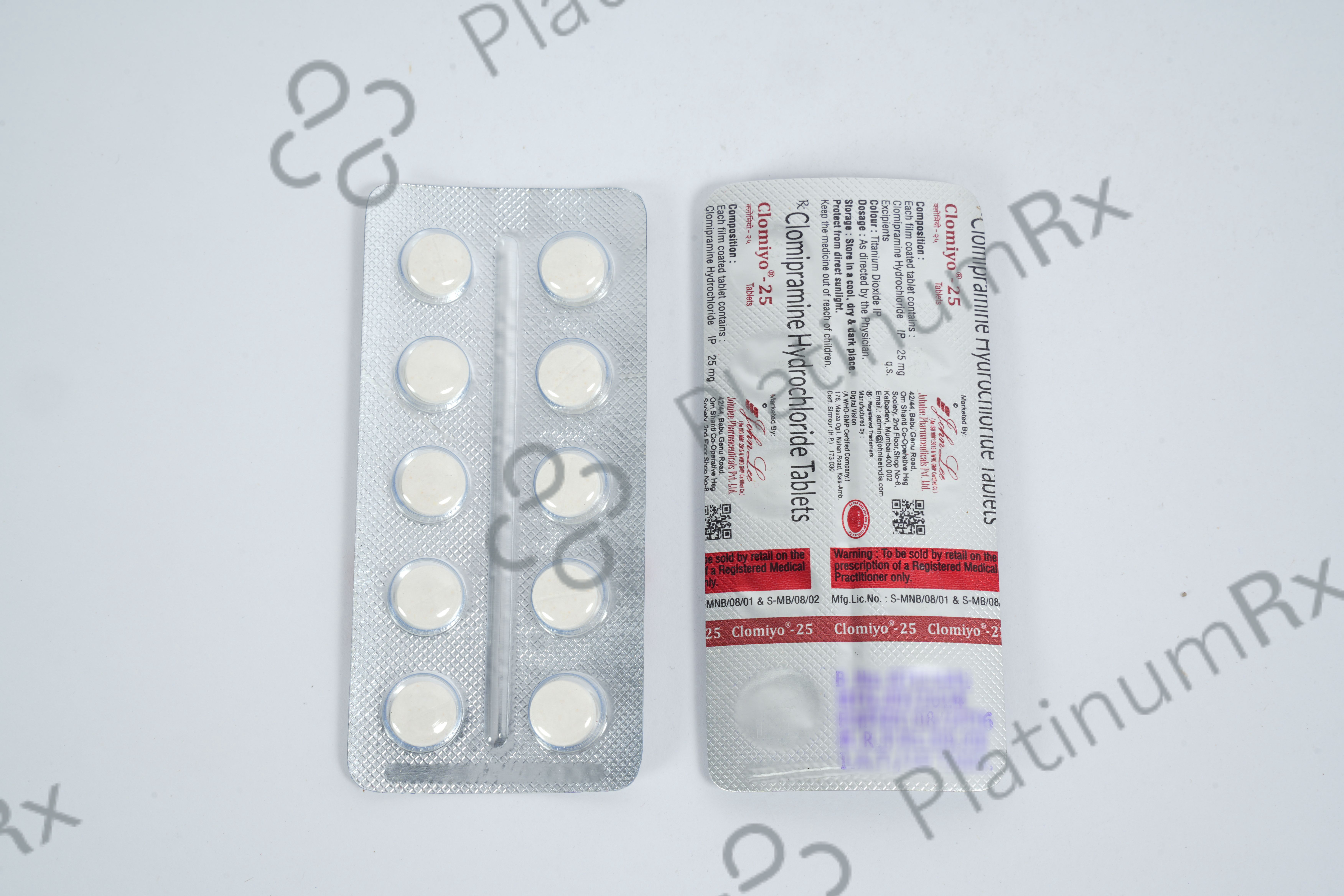 Clomiyo 25mg Tablet 10s